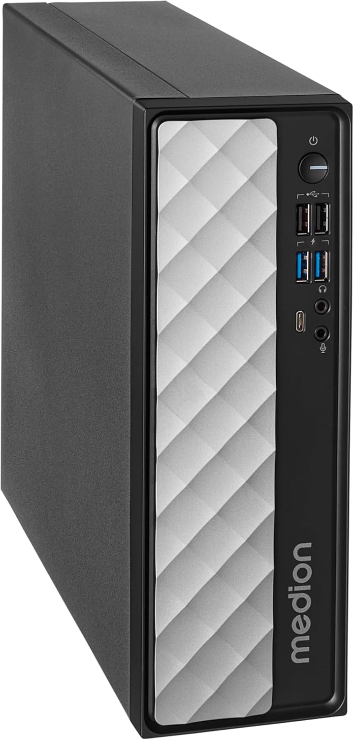 MEDION T80 Multimedia Mini PC (Core i7-12650H, 16GB DDR4 RAM, 1 TB PCIe SSD, WLAN, Windows 11)