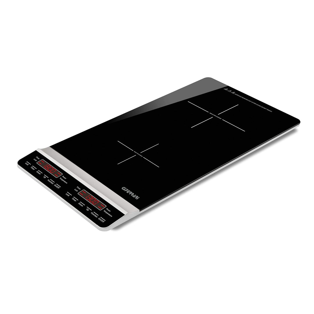 G3 Ferrari G10139 Doppelkocher, vertikal, Deep, Glas, Schwarz doppelt vertikal, doppelt vertikal