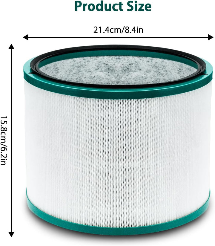 Ersatz HEPA Filter Kompatibel mit Dyson HP03 DP01 DP03 HP02 HP01 HP00 Pure Hot + Cool Link Reinigen