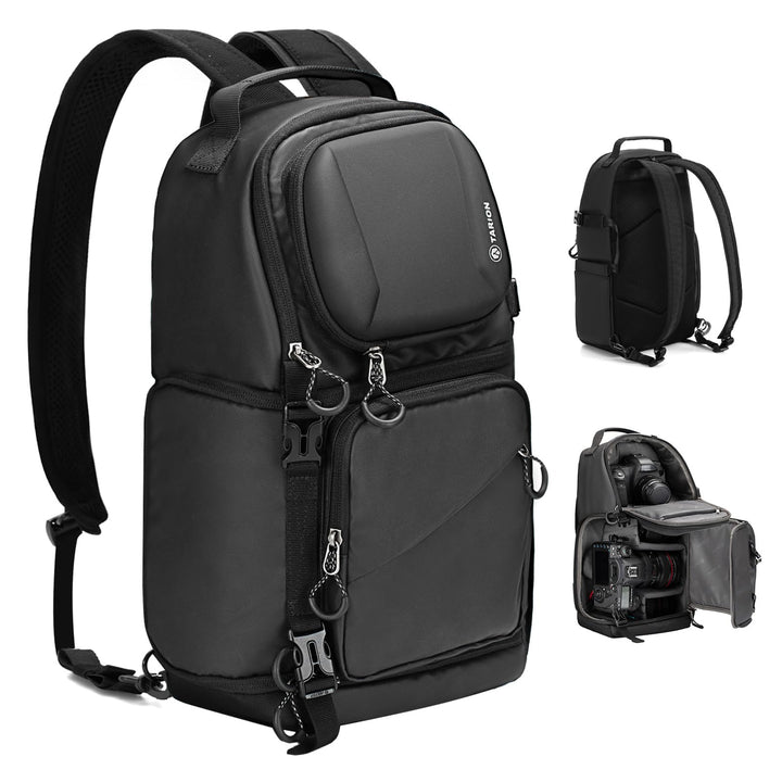 TARION Kameratasche Sling Kamera Schultertasche Umhängetasche Wasserdicht Fotorucksack Spiegelreflex