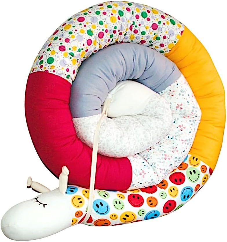 Bettschnecke/Bettschlange XXL (Motiv Bärli) Länge 250cm ** personalisierbar** Seitenschläferkissen
