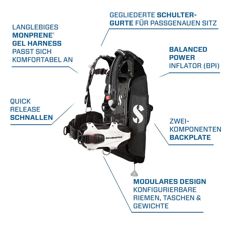 SCUBAPRO - Hydros Pro Woman Weiss Tarierjacket