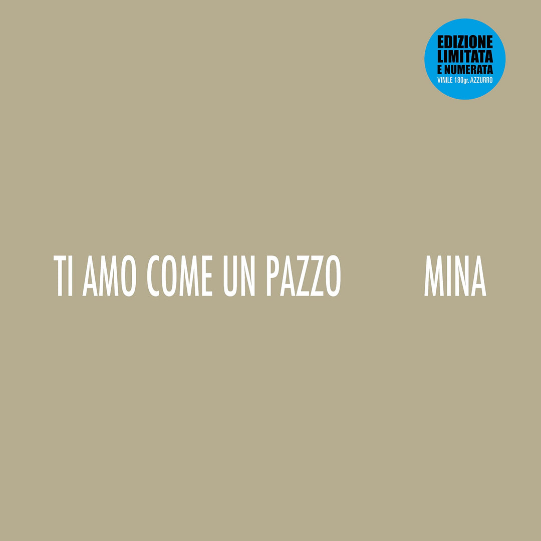 Ti Amo Come Un Pazzo - Light Blue, Vinyl