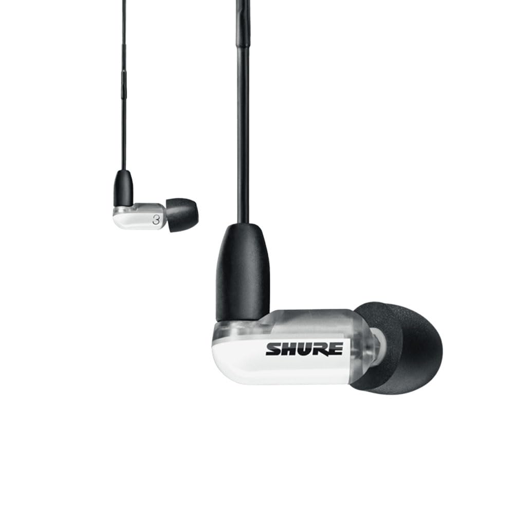 Shure AONIC 3 kabelgebundene Sound Isolating Ohrhörer, transparenter Klang, ein Treiber, In-Ear, abn