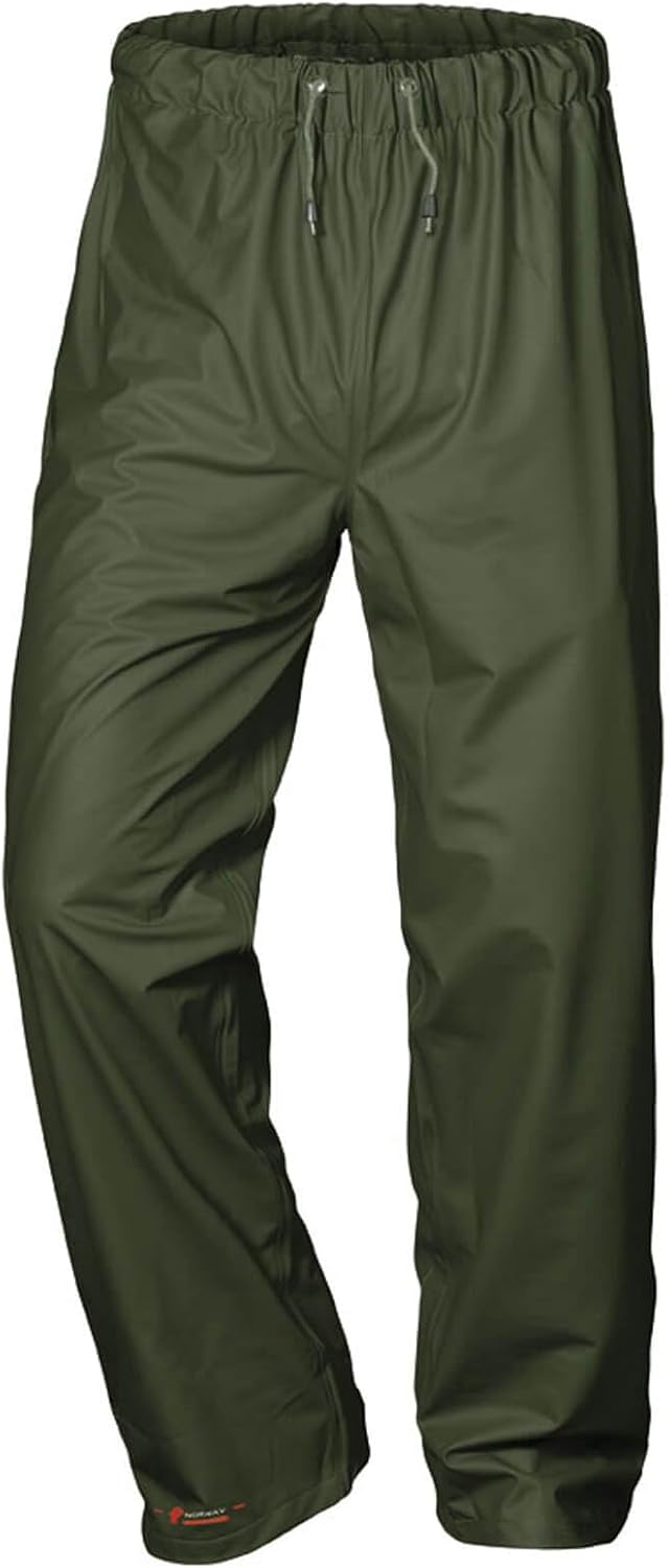 Feldtmann Unisex PU-Regenbundhose Profi - Regenhose Damen Herren Leichte Gummihose Winddicht Wasserd