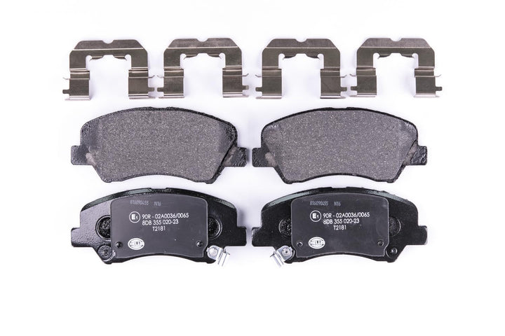 HELLA PAGID 8DB 355 020-231 Bremsbelagsatz - T2181 - Dicke/Stärke: 17.8mm - Bremssystem: Mando - mit