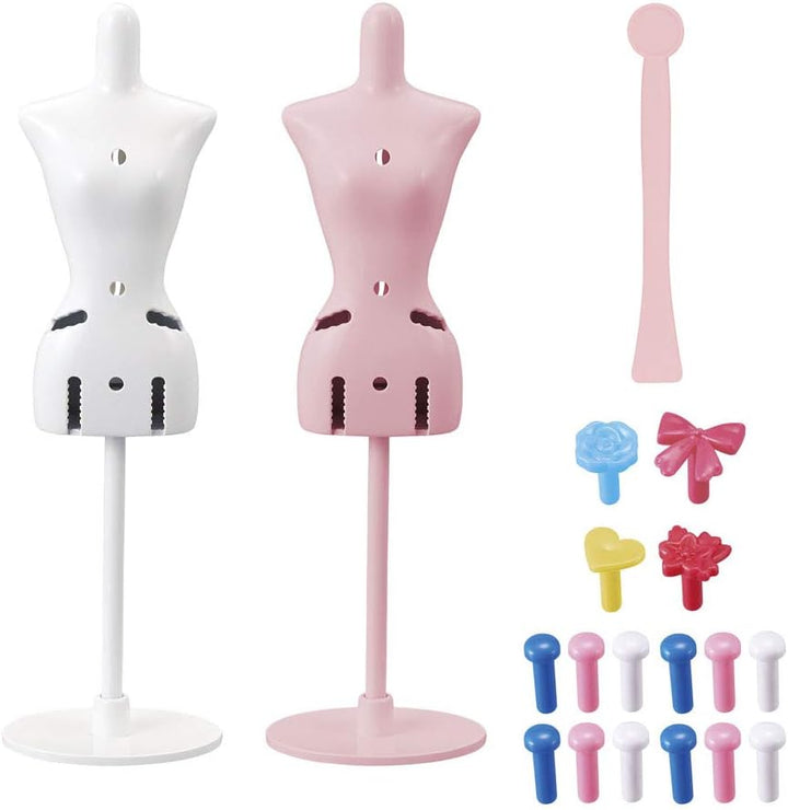 Bandai Harumika – Designer-Set Deluxe – Thema Yummy All Over – Bastelset – Kreiere ohne Nadel und Fa