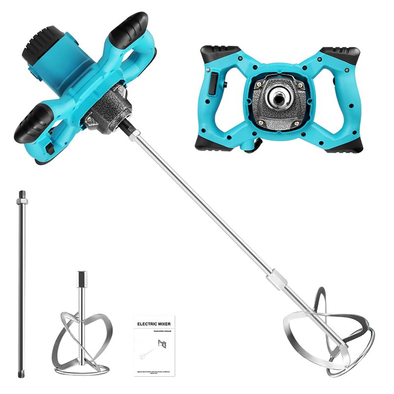 Rührwerk (Handrührwerk, 3500 Watt, Stablänge: 590mm, Rührkorb-Ø: 120mm, Drehzahlregulierung, 6-Gang-