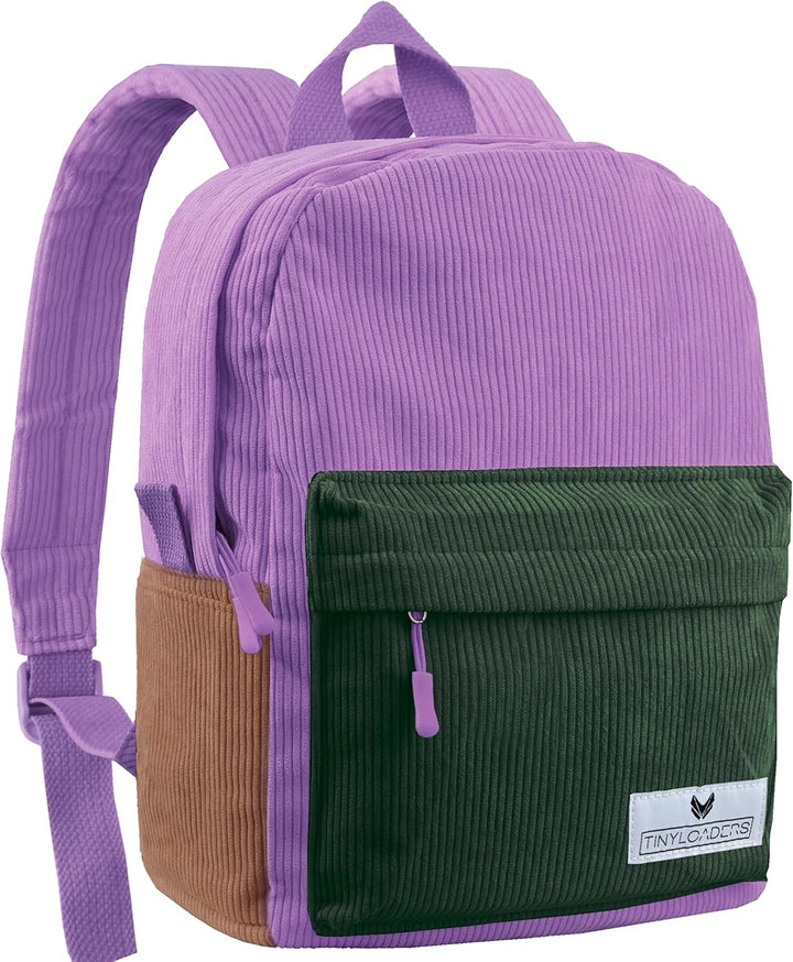 Tinyloaders Damen Rucksack Kord Daypack Cord Backpack Freizeitrucksack Freizeit Citytasche Arbeit Sc