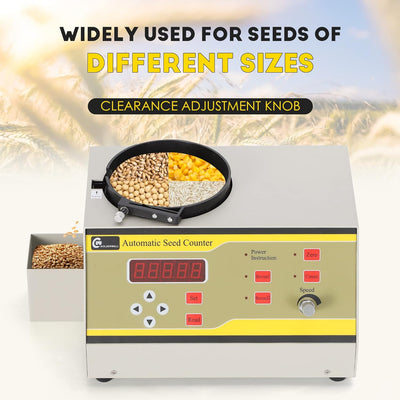 CGOLDENWALL Automatische Seed Counter Einstellbare Dish Counting Maschine für verschiedene Arten von