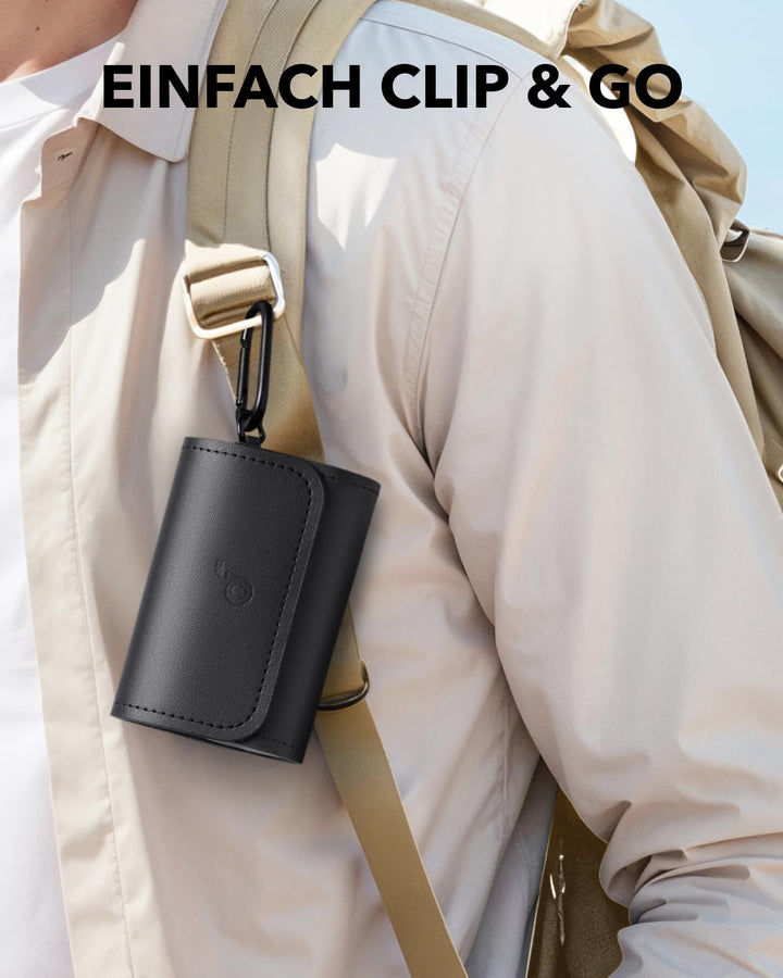 soundcore von Anker, Reise-Etui für AeroFit Serie, für alle AeroFit Earbuds, Kratzfest, tragbar, mit