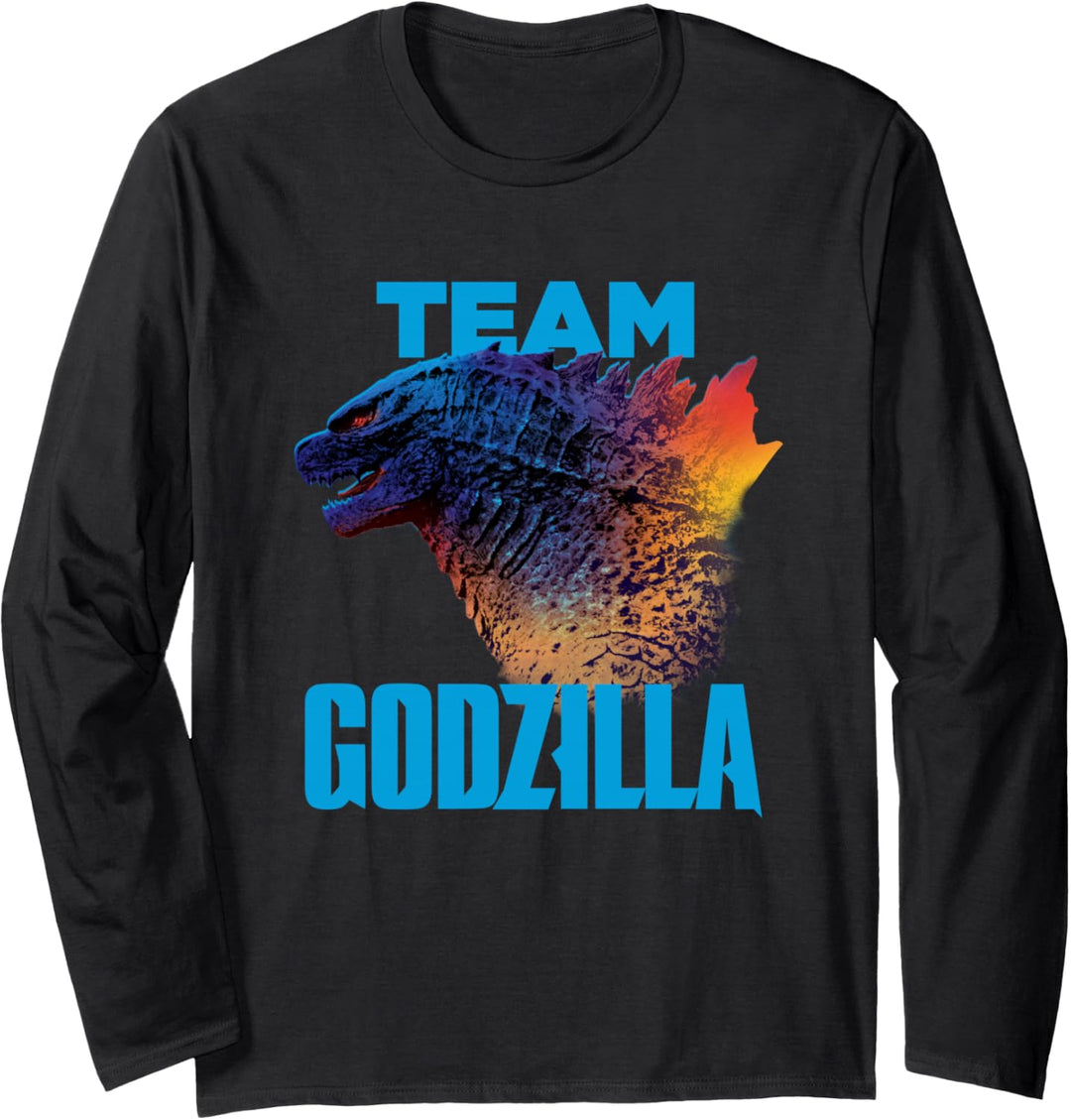 Godzilla vs Kong - Official Team Godzilla Neon Langarmshirt