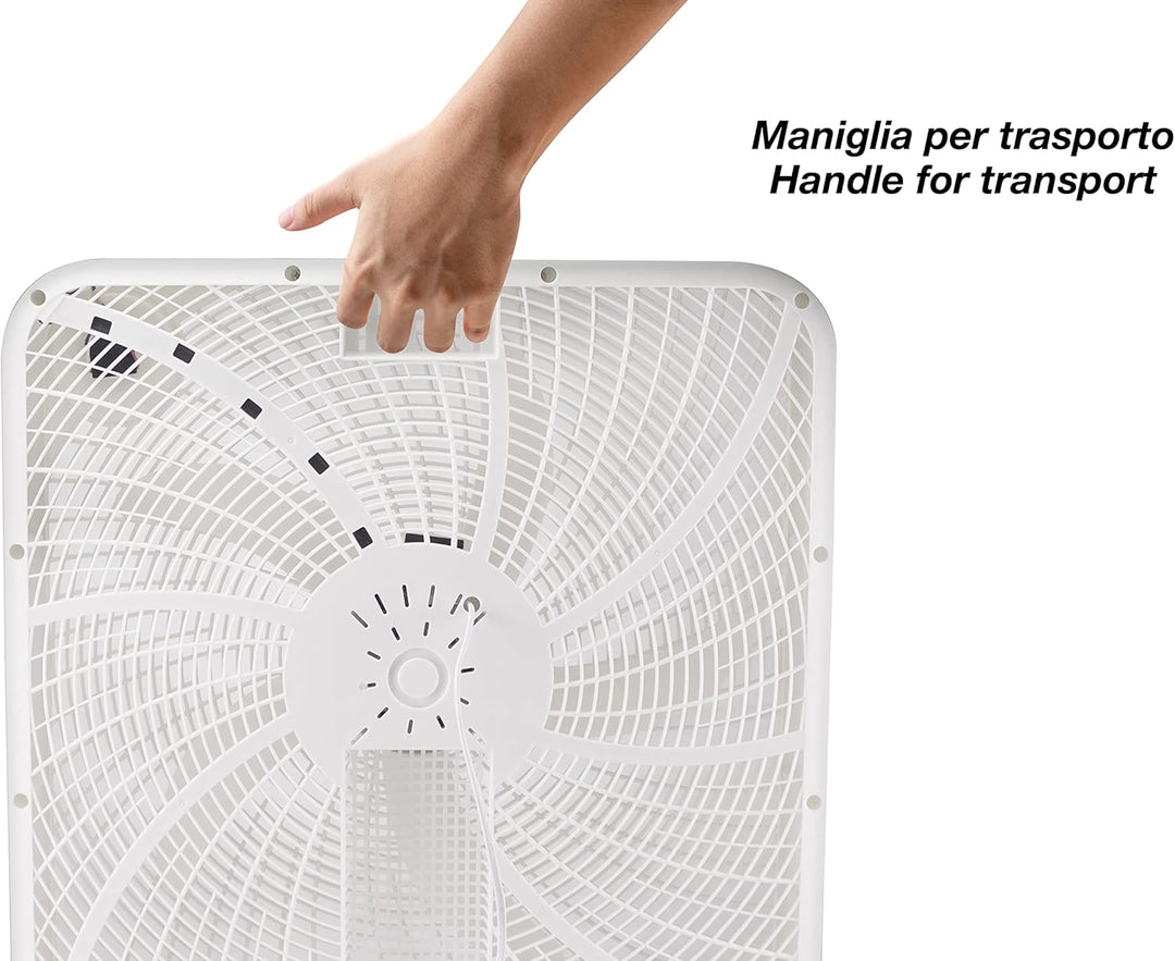 BEPER P206VEN550 Box Ventilator 50 cm - Box Fan, Konzipiert für Grosse Umgebungen, Box Fan