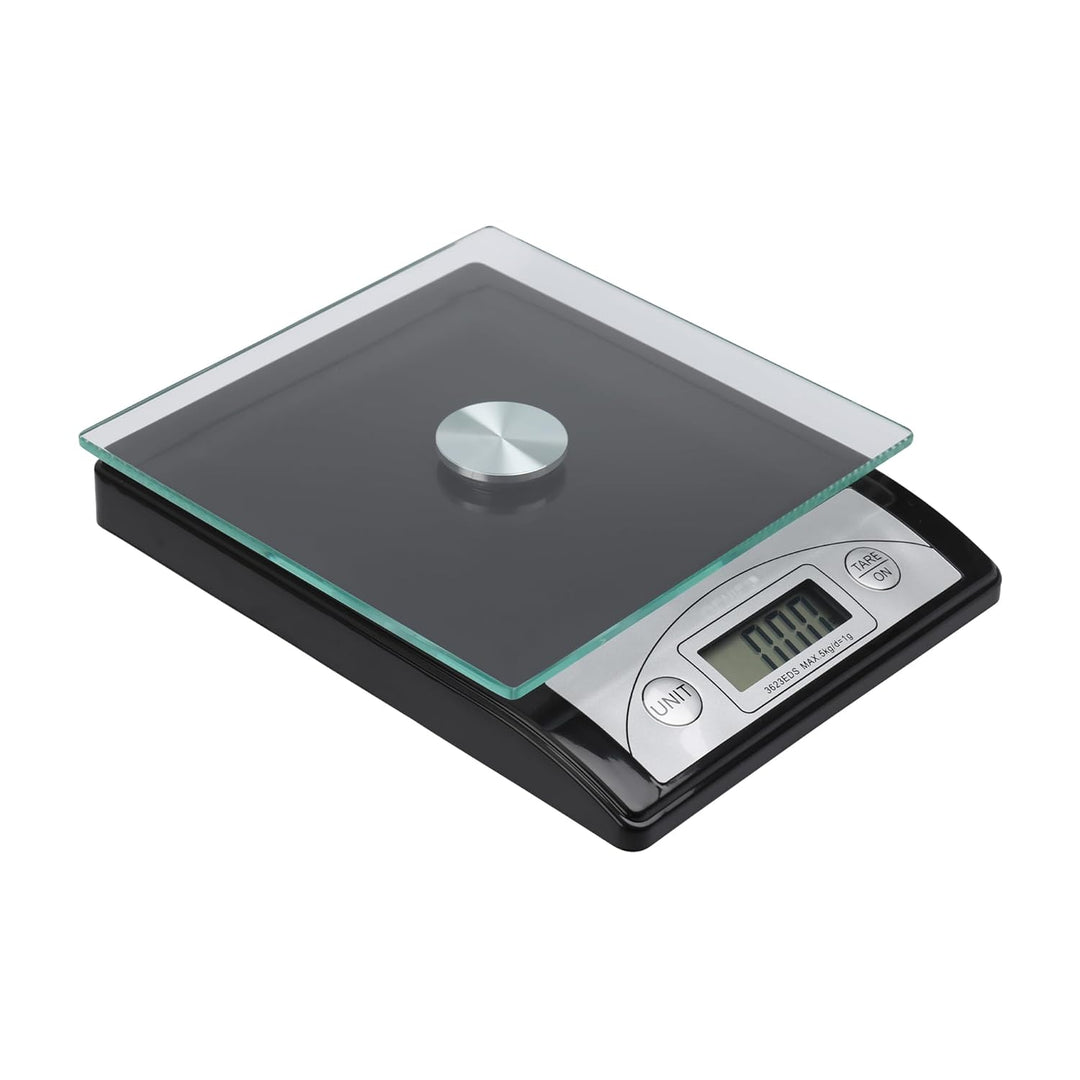 Genie 3623 EDS Digitale Briefwaage (von 1 g bis 5000 g; aus robustem Kunststoff inkl. Glasteller; LC