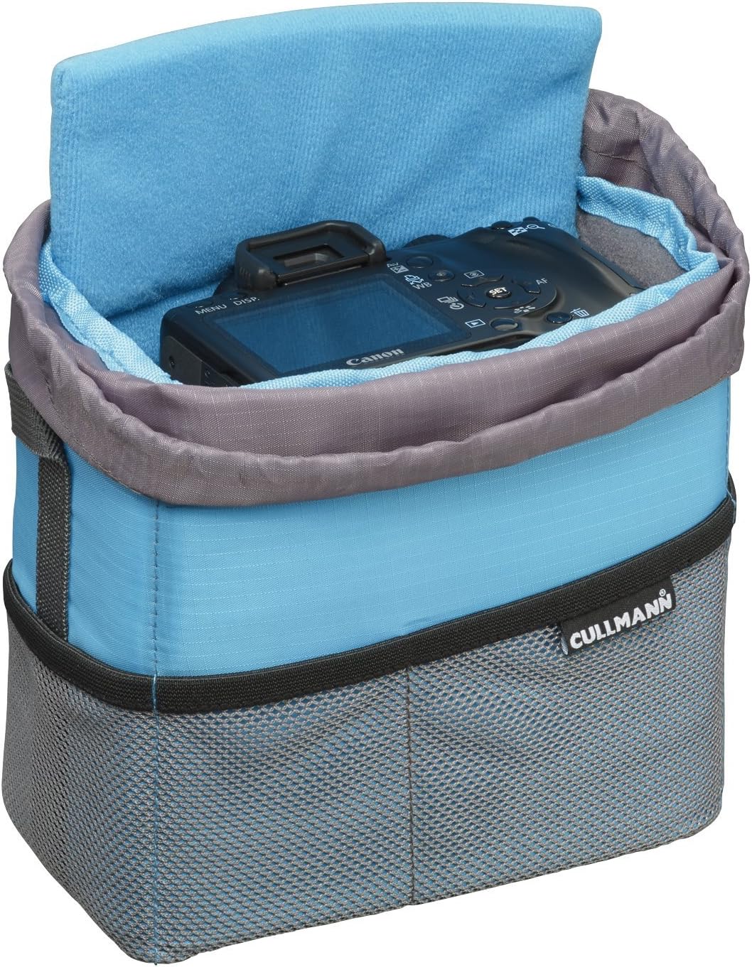 Cullmann Kleine Schock Schutz Tasche für CSC Equipment – Cyan/Grau, S
