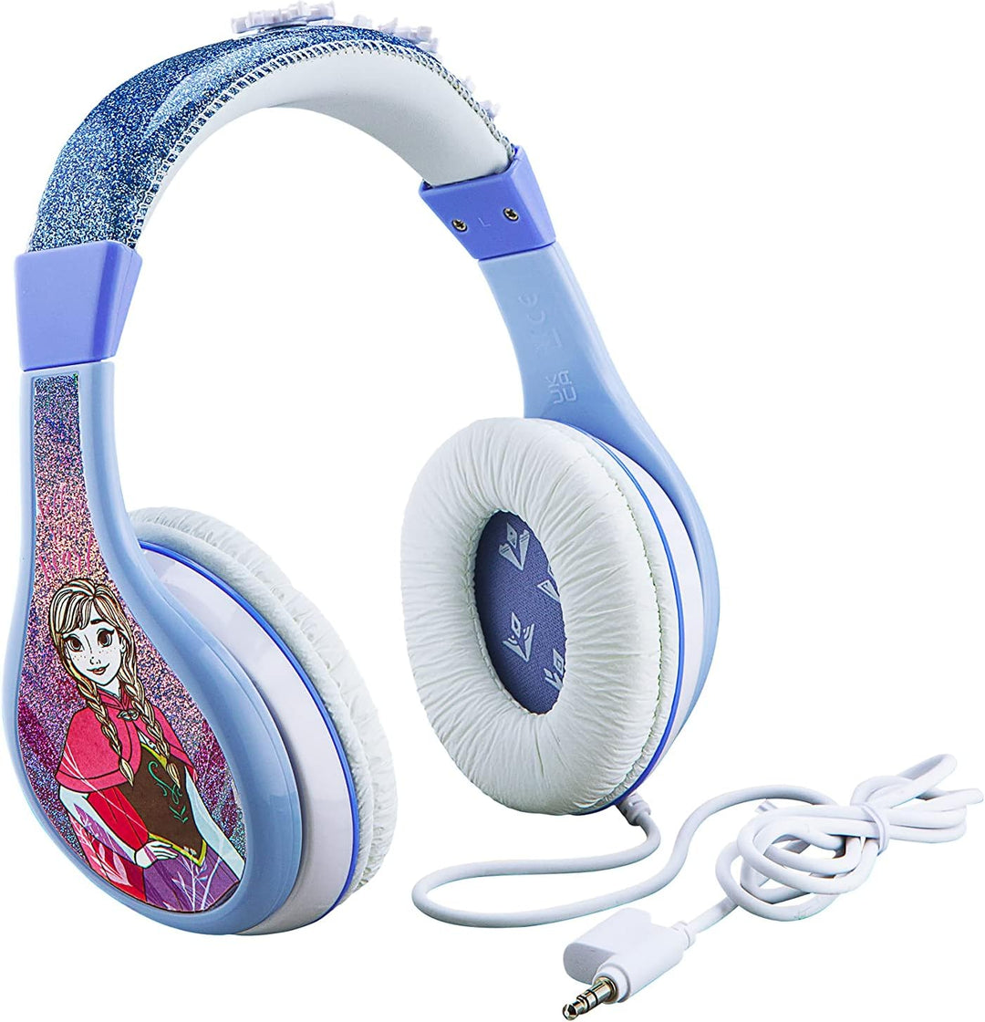 Disney Frozen Kopfhörer - FR140 - Over-Ear - Blau - Kabel - Anna Und ELSA - Mädchen