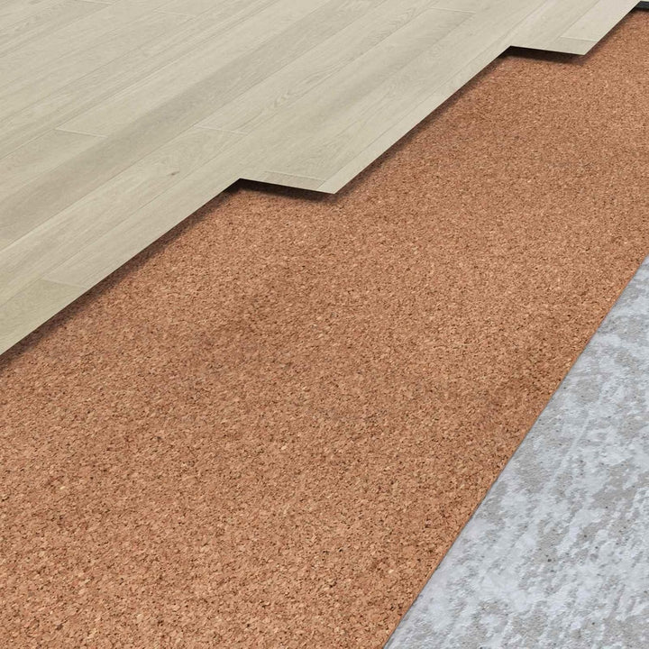 Korkrolle 500 x 50 x 0,5 cm, Korkunterlage zur Schalldämmung und Pinnwandgestaltung, Wandbelag für W