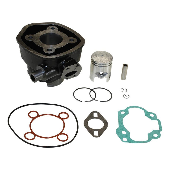 Zylinder Kit 50ccm LC wassergekühlt für Minarelli Motoren, Aerox, Nitro, SR50 für Motowell Crogen 50