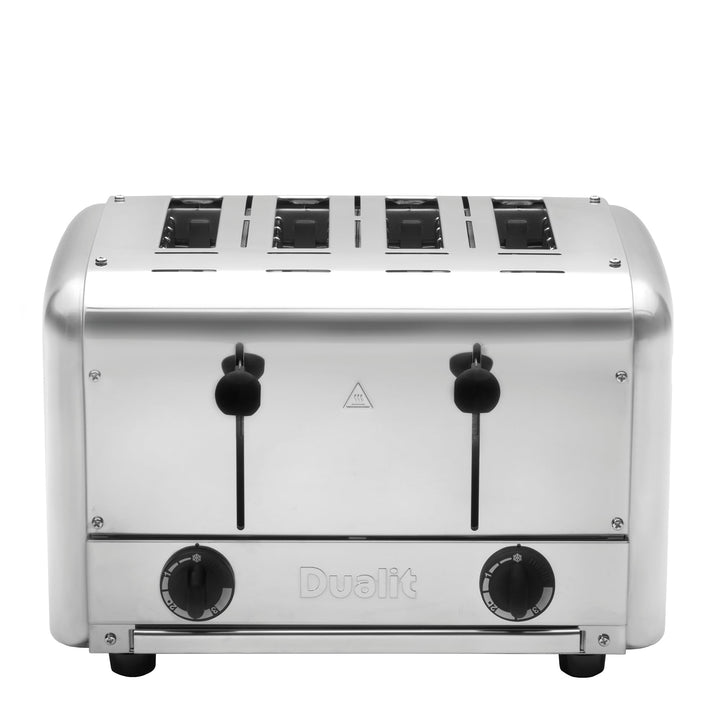 Dualit Catering Toaster 4 Scheiben, ProHeat-Heizelemente, Edelstahlgehäuse
