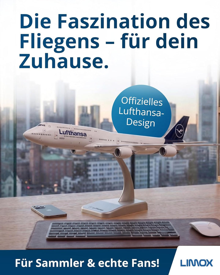 Limox Wings Lufthansa Boeing 747-8 Scale 1:200 | Neue Lufthansa LACKIERUNG |