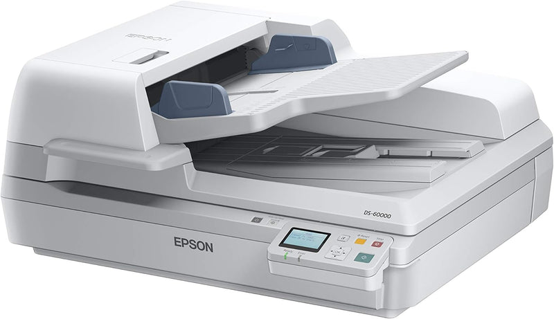 Epson DS-60000N Workforce Flachbettscanner (600x600 DPI, USB 2.0) weiss