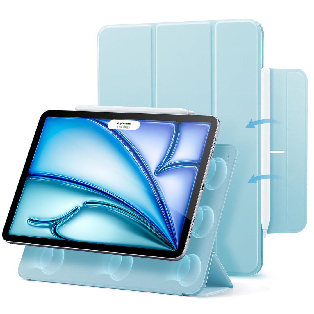 ESR für iPad Air 11 Zoll 2026 Hülle M4/M3/M2, iPad Air 5/4 Hülle (2025/2024/2022/2020) Starke Magnet