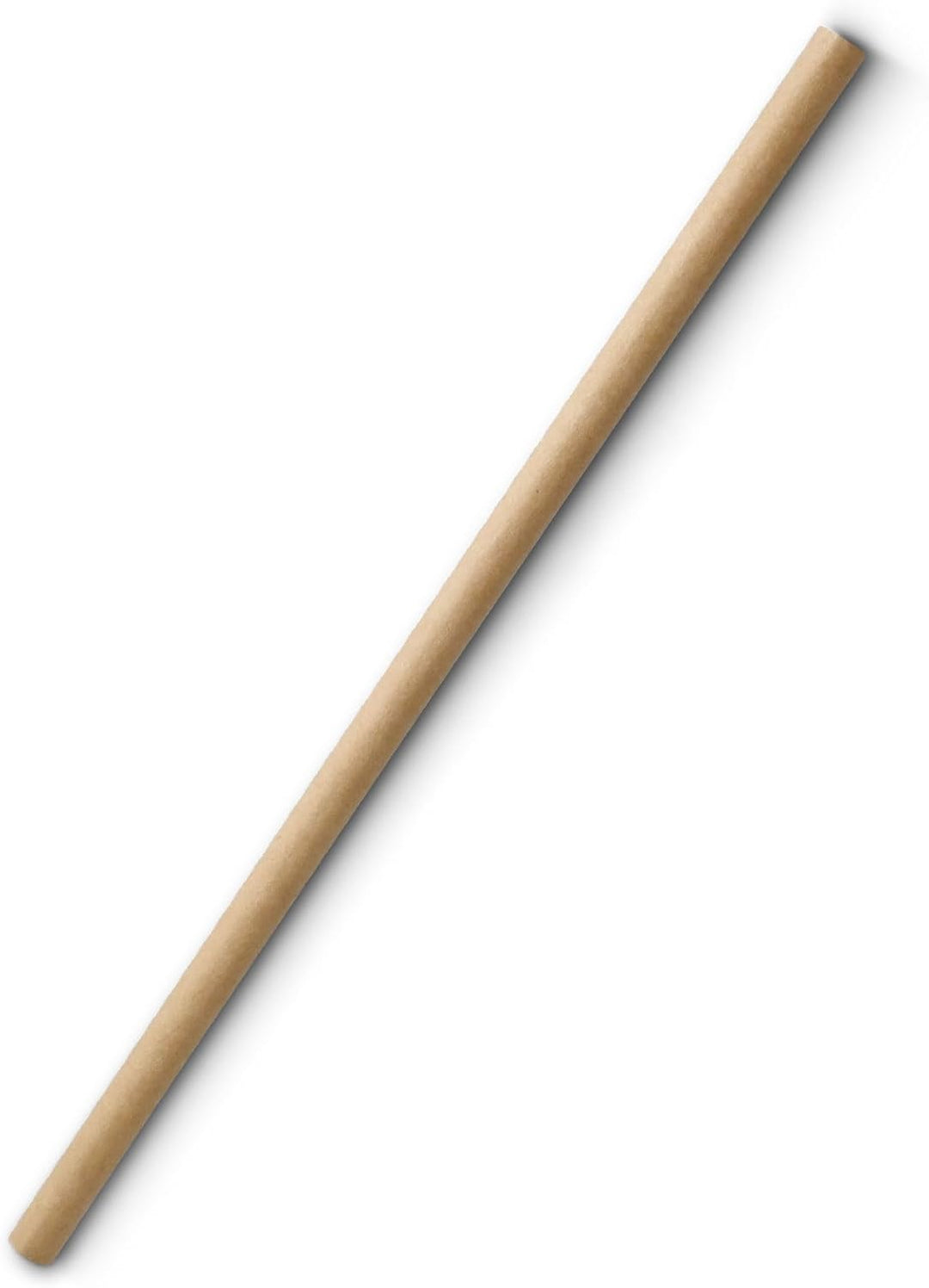 BIOZOYG Jumbo Papier Trinkhalme 23cm Strohhalm 8mm Ø I Trinkhalm biologisch abbaubar I braune Strohh