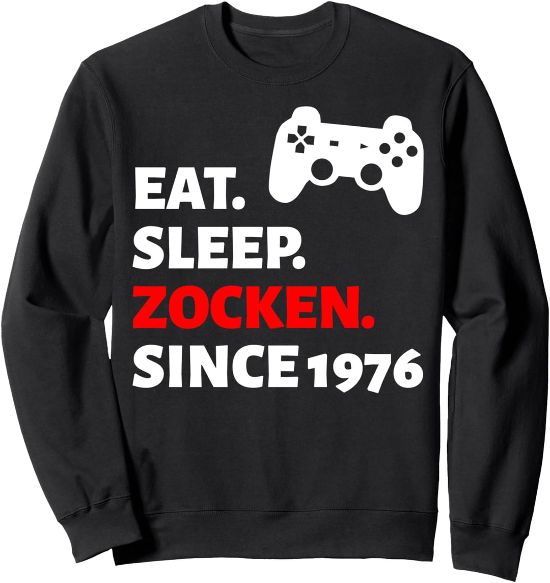 48. Geburtstag Mann Frau 48 Jahre 1976 Deko Lustig Geschenk Sweatshirt