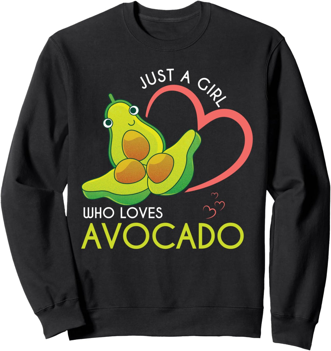 Veganer Ketogen Lifestyle Vegetarier Avocado Mädchen Sweatshirt