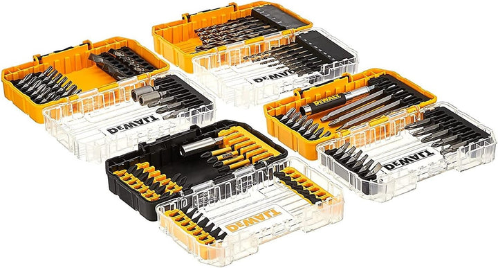 Dewalt DW1361 Titan-Bohrer-Set, 21-teilig, 100 pieces 100-Piece Accessory Set, 100-Piece Accessory S
