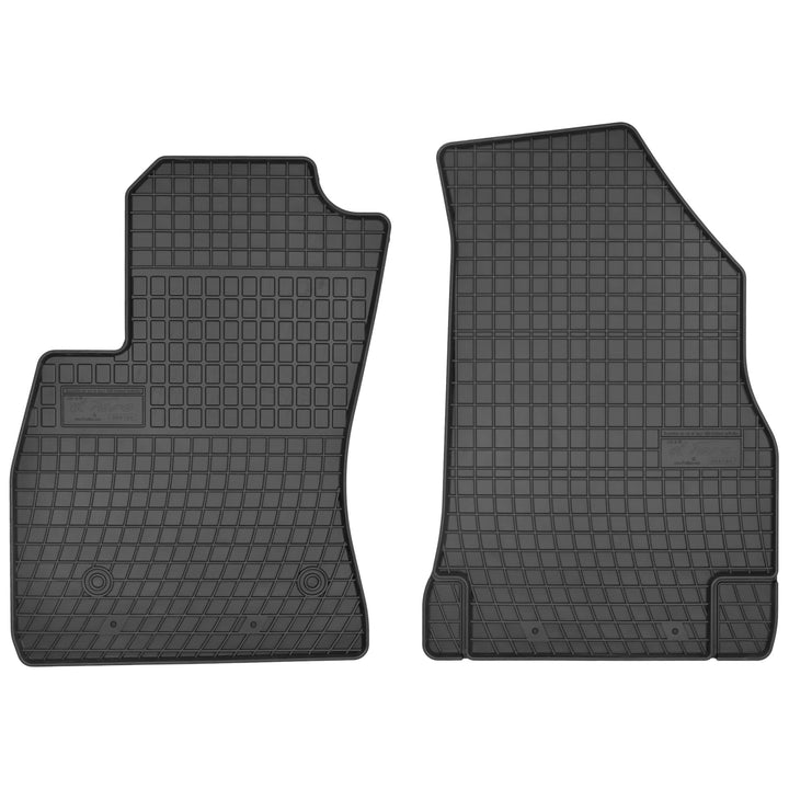 M MOTOS Gummimatten Auto Fussmatte passt für FIAT Doblo II 2010-2020 Verbessern Sie Ihren Reisekomfo