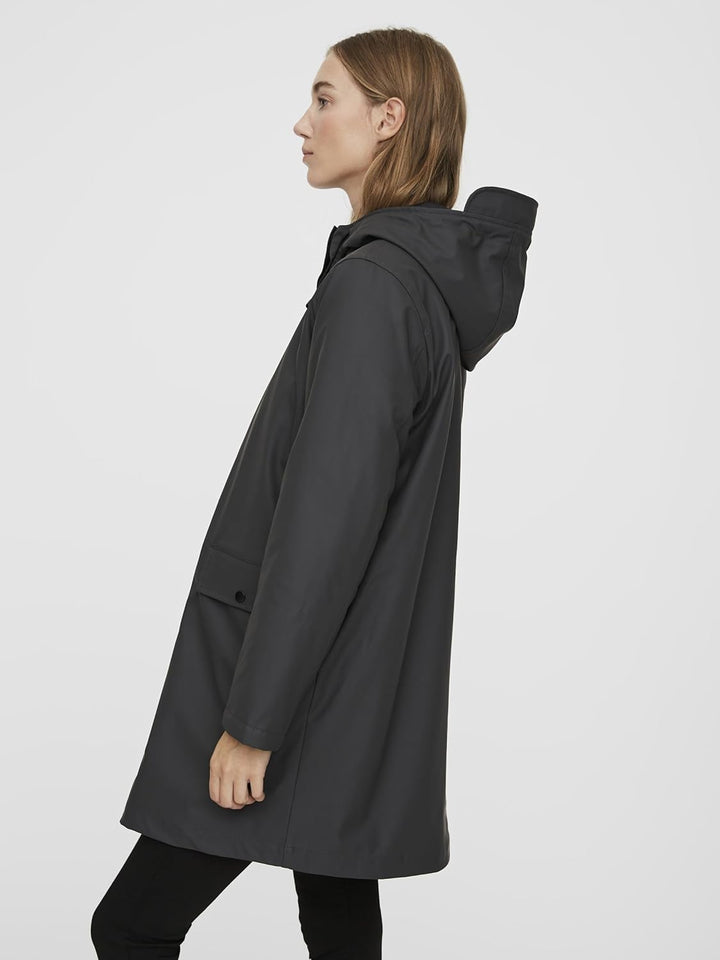 VERO MODA female Jacke VMASTA Mantel XS Asphalt, XS Asphalt