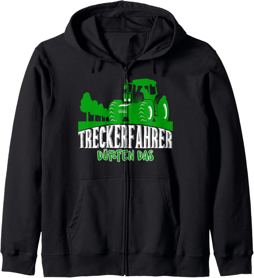 Treckerfahrer dürfen das Kapuzenjacke