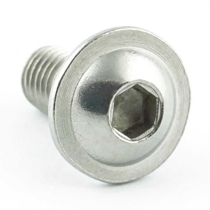 Eisenwaren2000 | M8 x 20 mm Linsenkopfschrauben mit Innensechskant und Flansch (100 Stück) - ISO 738
