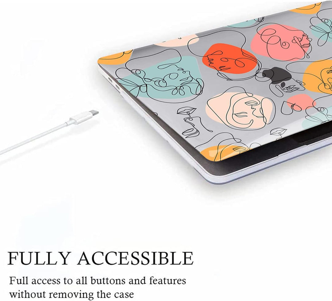 Fancity Kompatibel mit MacBook Pro 13 Zoll Hülle 2020 2021 2022, M2 M1 A2338 A2289 A2251 A2159 A1989