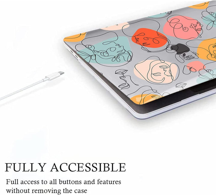 Fancity Kompatibel mit MacBook Pro 13 Zoll Hülle 2020 2021 2022, M2 M1 A2338 A2289 A2251 A2159 A1989