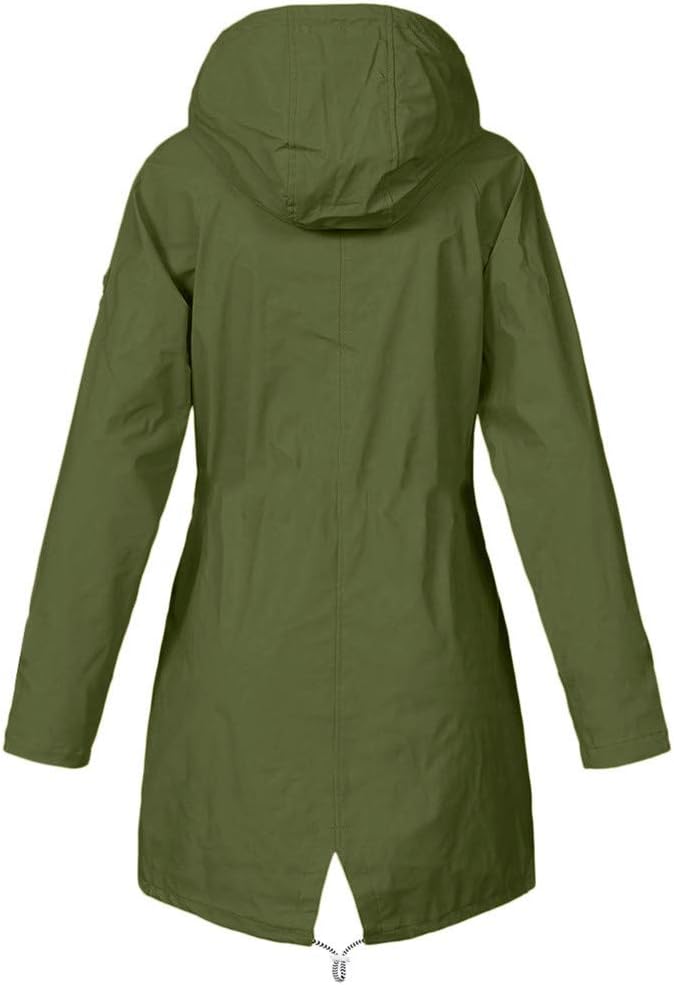 C'est TT Damen Regenjacke Regenjacke Wasserdicht Herbst Übergangsjacke Jacken Damen Windjacke Frauen
