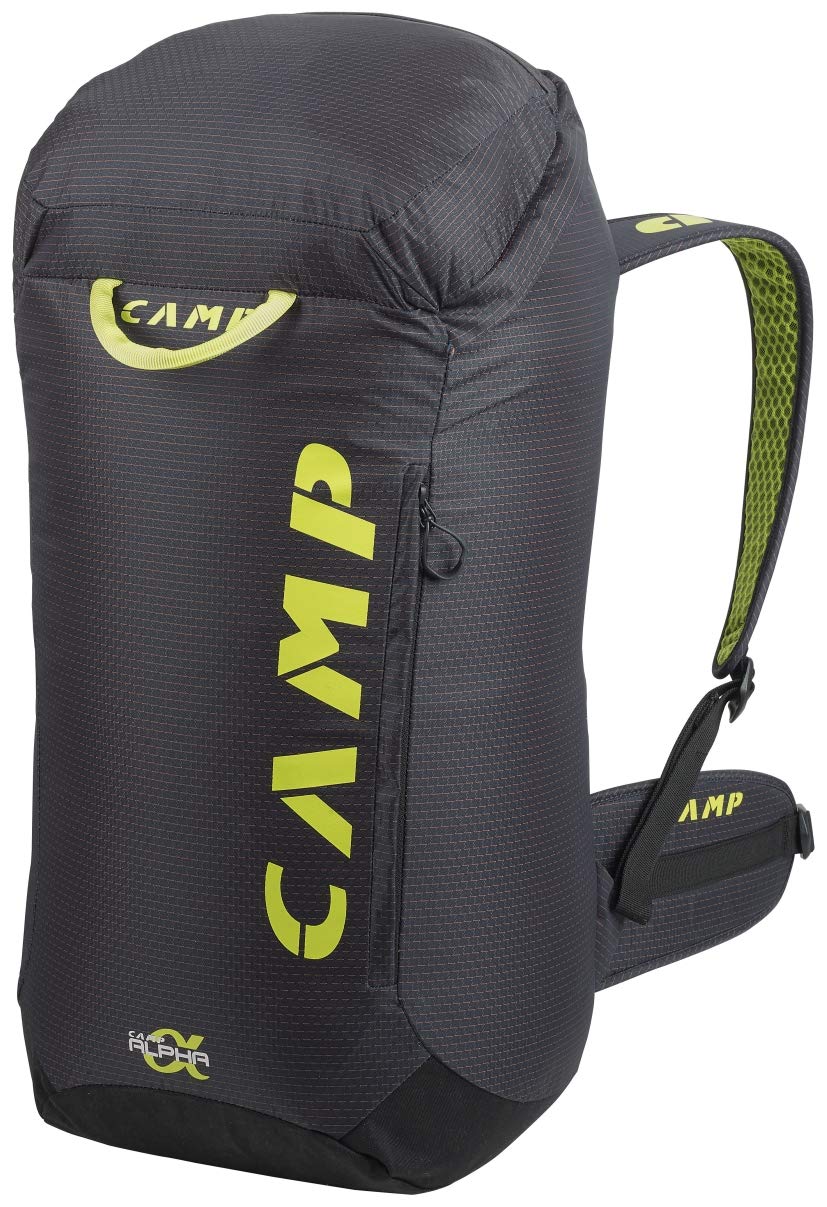 CAMP Rox Alpha 40l Schwarz - Komfortabler praktischer Kletterrucksack, 40l, Grösse 40l - Farbe Black
