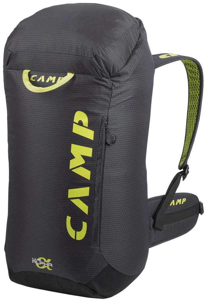 CAMP Rox Alpha 40l Schwarz - Komfortabler praktischer Kletterrucksack, 40l, Grösse 40l - Farbe Black