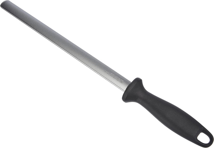 Zwilling Vier Sterne Filiermesser, Klingenlänge: 18 cm &amp; Wetzstahl mit Diamant-Beschichtung, Oval, L