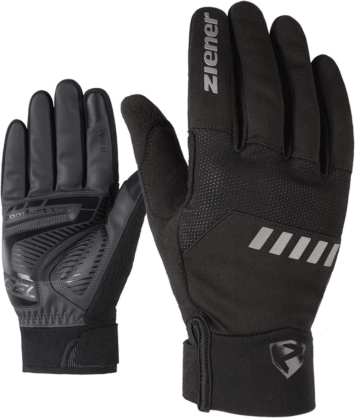 Ziener Dallen Touch Long Fahrrad, Mountainbike, Radsport-Handschuhe | Langfinger Mit Touchfunktion-A