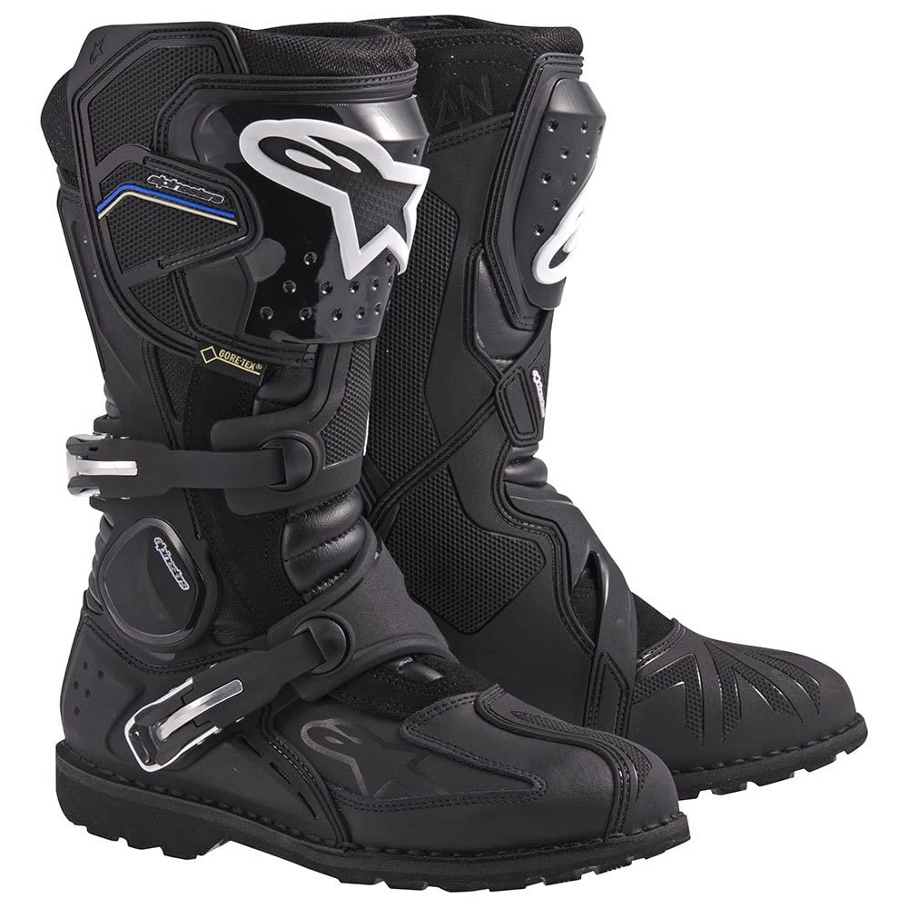 Alpinestars Herren 1691510402Tech 7 Stiefel | Wetterfester Fahrkomfort 13 Schwarz, 13 Schwarz