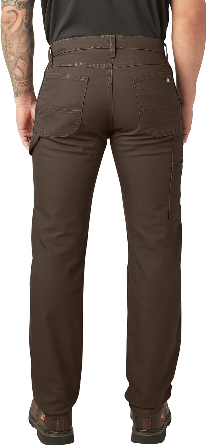 Dickies Herren Duck Carpenter Pt Hose 30W / 30L Stonewash Mushroom, 30W / 30L Stonewash Mushroom