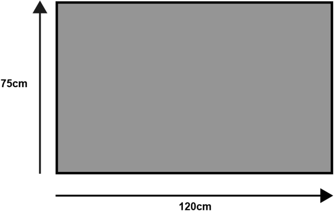wash+dry Fussmatte, Raven Black 75x120 cm, innen und aussen, waschbar, 75x120 cm