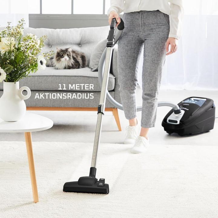 Rowenta RO7755 Silence Force Allergy+ Bodenstaubsauger mit Beutel | Effitech-Motor | 75 dB(A) | 4,5