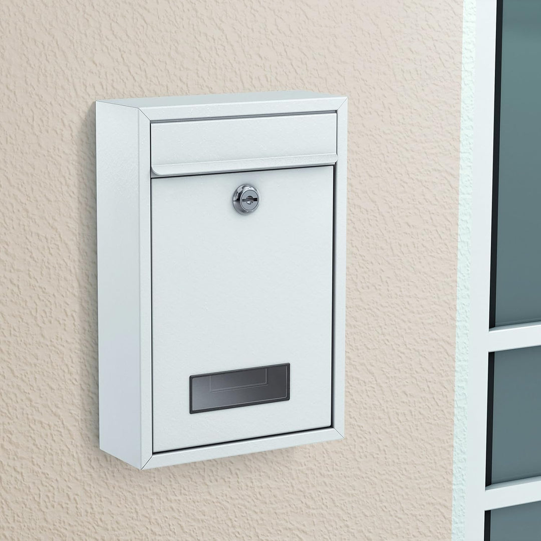 Briefkasten, schwarz - 320 x 215 x 88 mm, Schwarz