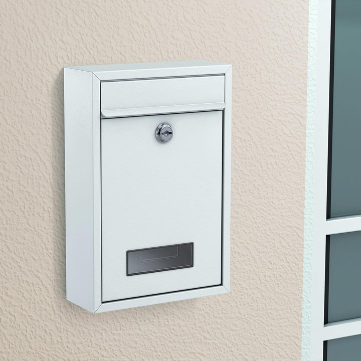 Briefkasten, schwarz - 320 x 215 x 88 mm, Schwarz
