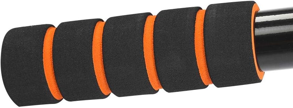 lyrlody Klimmzugstange Wandmontage, Pull Up Bar für Bodybuilding Fitness zu Hause, Stahlrohr und Sch