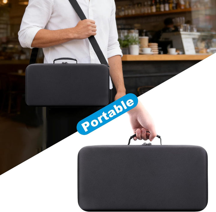 co2CREA Harte reiseschutzhülle Etui Tasche für HP Officejet 250 mobiler Multifunktionsdrucker (Nur H