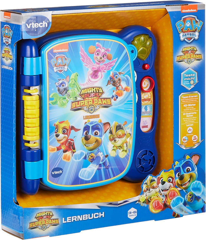VTech 80-530704 Mighty Pups Lernbuch Paw Patrol Kleinkindspielzeug, Spielzeug, Lerninhalte: Lesen, W